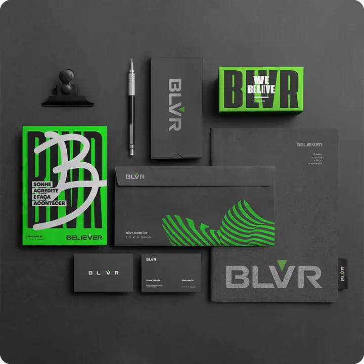 BLVR Branding