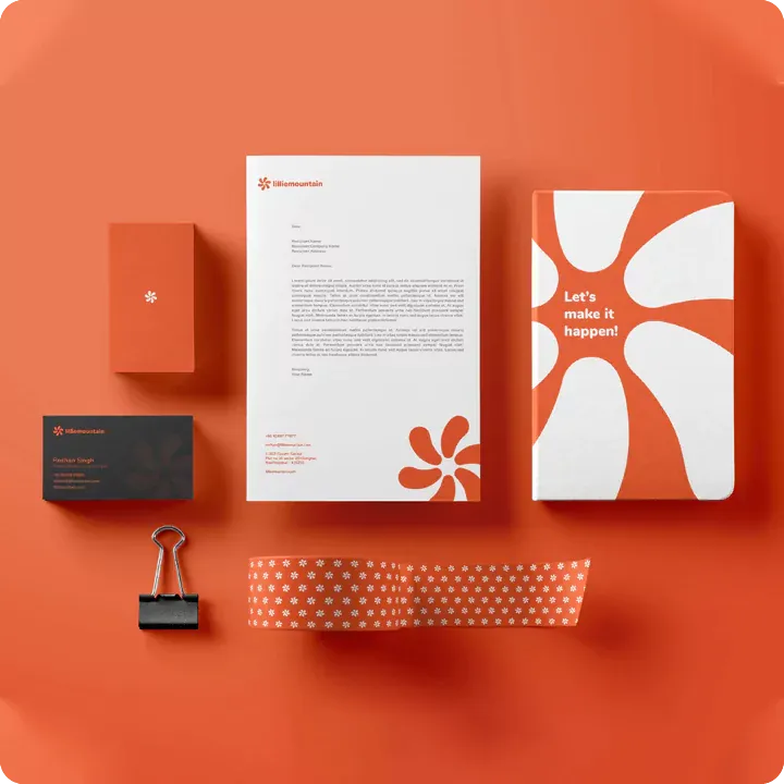 Orange Floral Kit